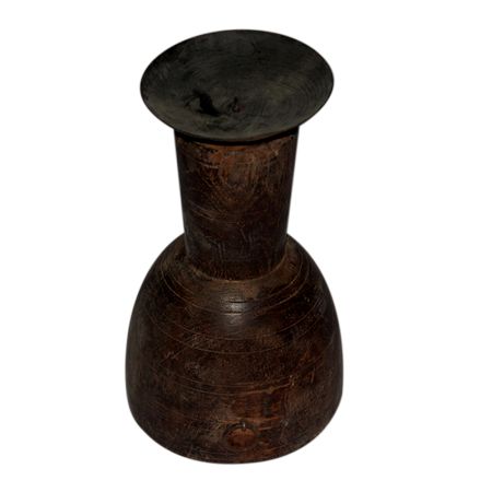 Hand Made Wooden Candle Stand-22